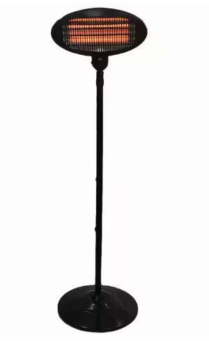 Gold tube infrared heater